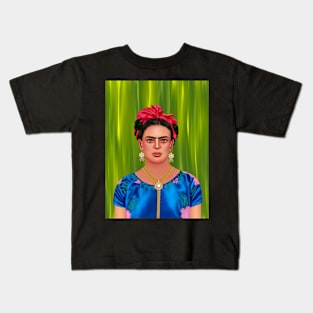 Modern frida kahlo Kids T-Shirt